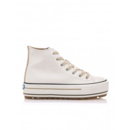 MUSTANG Zapatillas Altas Blancas Puntera Goma