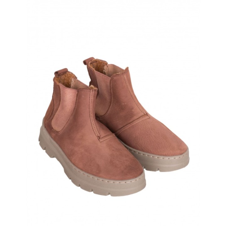 NATURAL WORLD Botines Chelsea Cuero