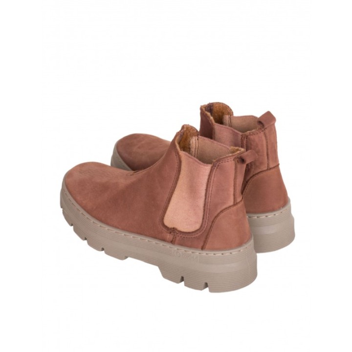 NATURAL WORLD Botines Chelsea Cuero