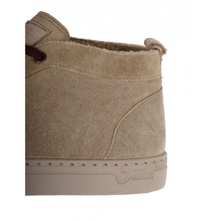 NATURAL WORLD Botines Casual Lana Beige