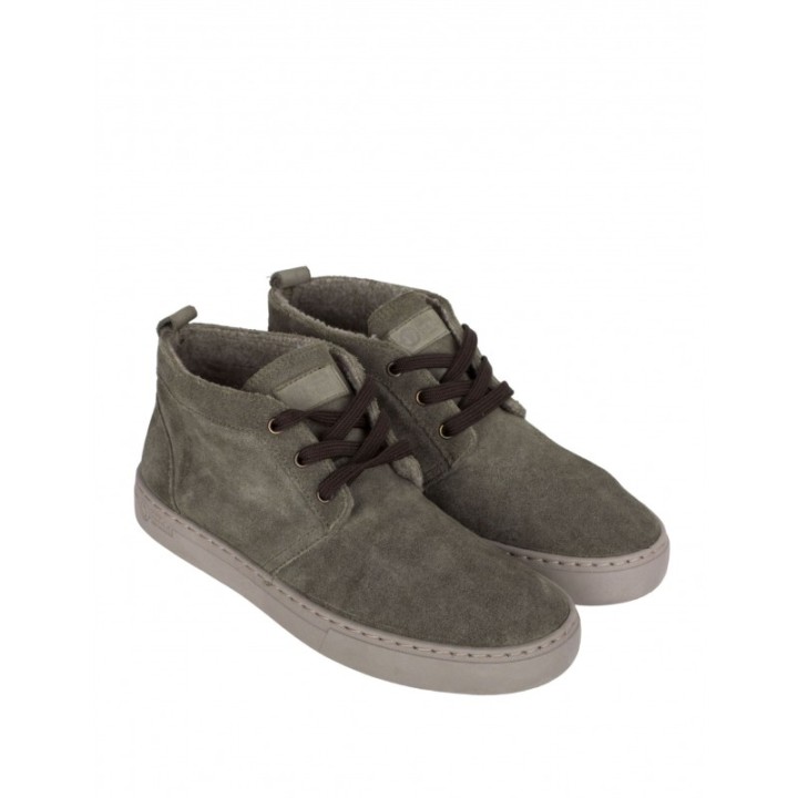 NATURAL WORLD Botines Casual Lana Verdes