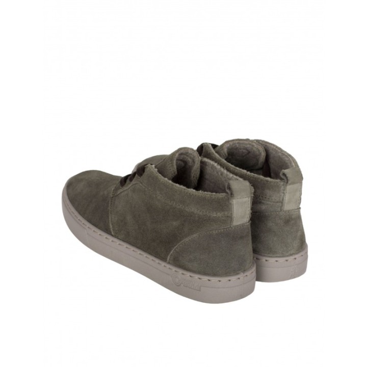 NATURAL WORLD Botines Casual Lana Verdes
