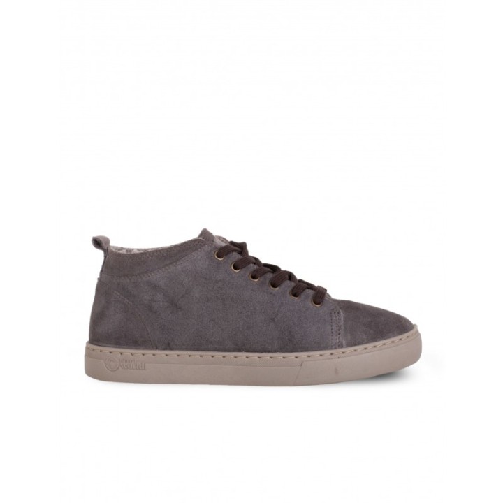 Botines Casual Serraje Taupe NATURAL WORLD