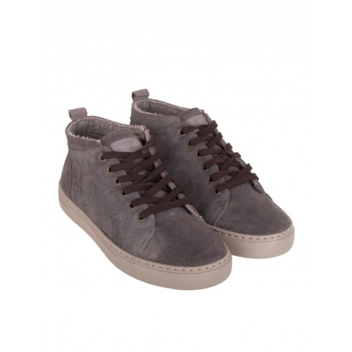 Botines Casual Serraje Taupe NATURAL WORLD