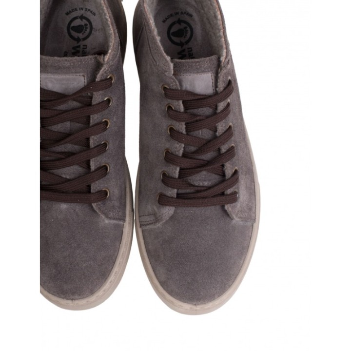 Botines Casual Serraje Taupe NATURAL WORLD