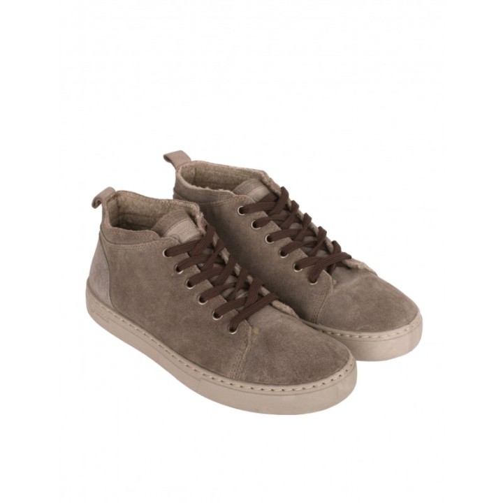 NATURAL WORLD Botines Casual Forrados Taupe