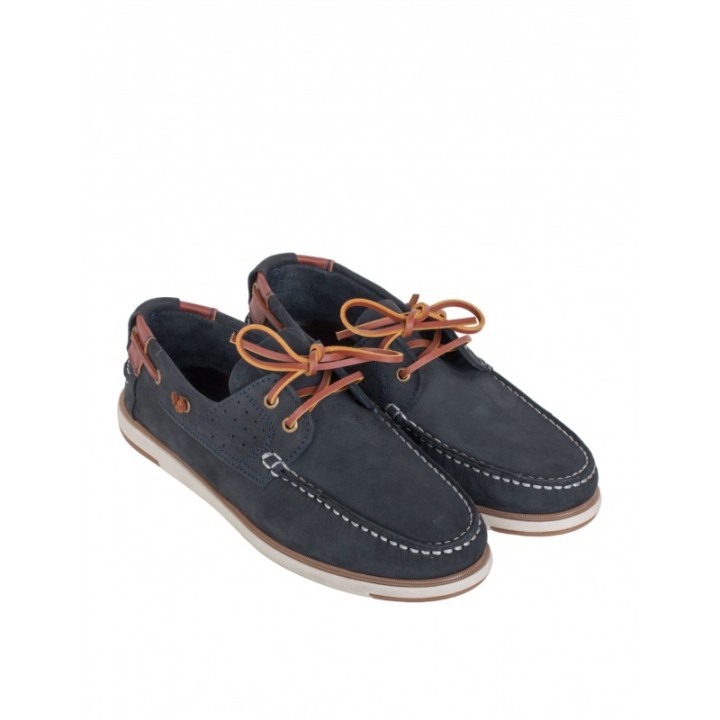 Nauticos Piel Casual Azules PERA LIMONERA