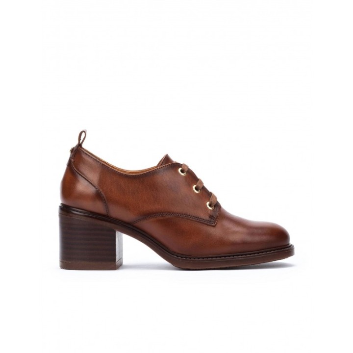 PIKOLINOS Zapatos Cordones Tacon Cuero
