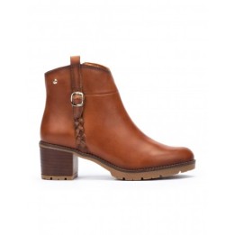 PIKOLINOS Botines Tacon Cuadrado Cuero