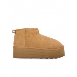 Botas Pelo Piel Plataforma