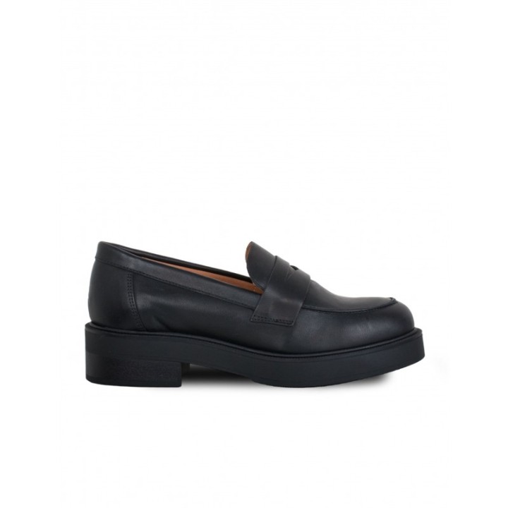 Mocasines Casual Piel Negros PERA LIMONERA