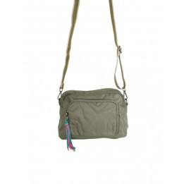 Bolso Bandolera Nylon Verde