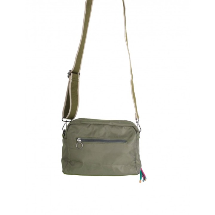 Bolso Bandolera Nylon Verde