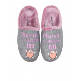 Zapatillas Casa Mama Te Queremos Un Huevo