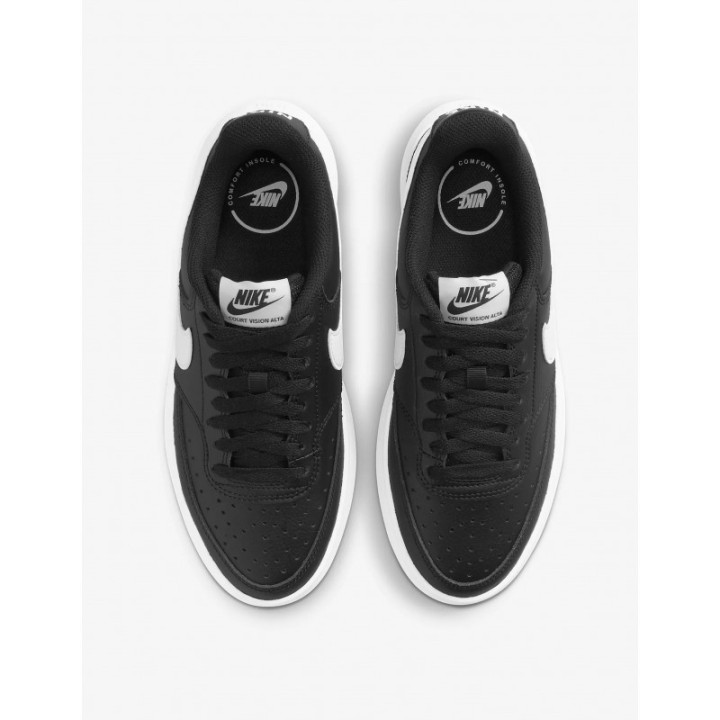 NIKE Zapatillas Plataforma Court Vision Negras