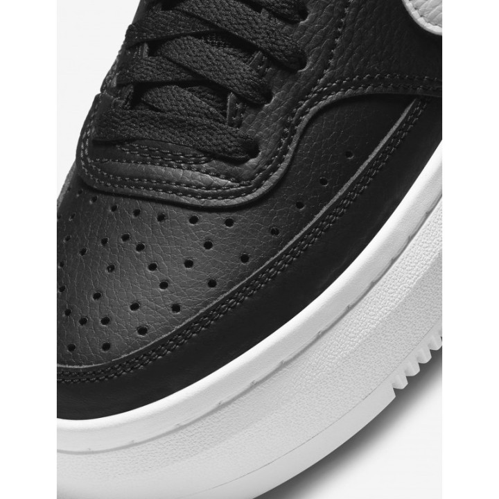 NIKE Zapatillas Plataforma Court Vision Negras