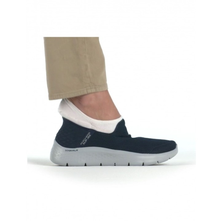 Zapatillas SKECHERS Slip Ins Go Walk Flex No Hands Azules