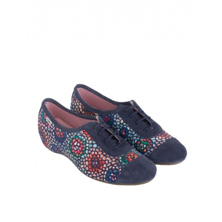 Zapatos CALLAGHAN Mujer Cuna Interior Multicolor Azul