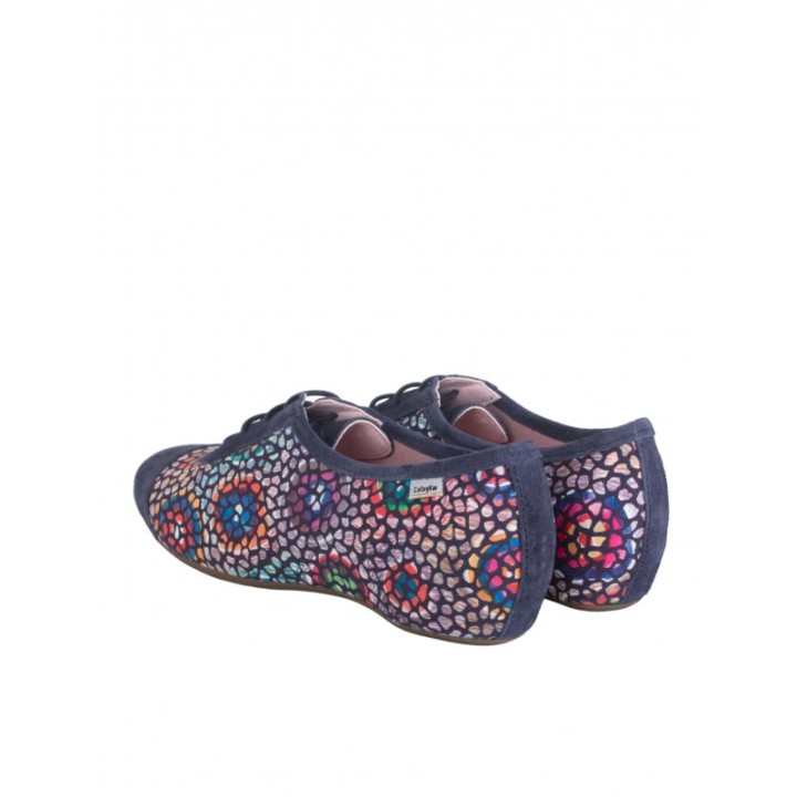 Zapatos CALLAGHAN Mujer Cuna Interior Multicolor Azul