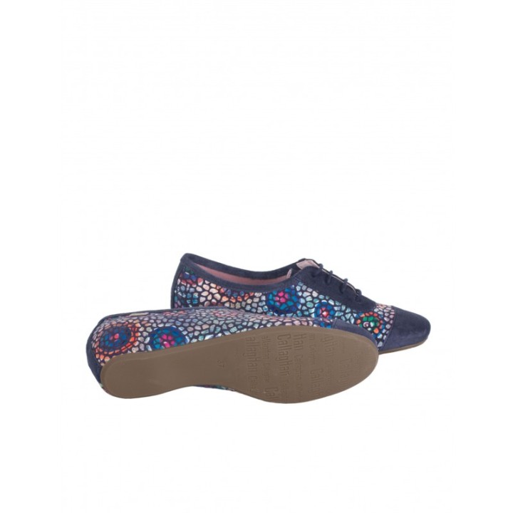Zapatos CALLAGHAN Mujer Cuna Interior Multicolor Azul