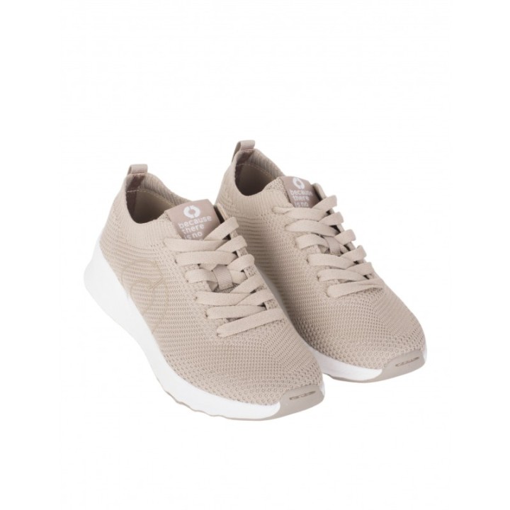 Zapatillas Punto Veganas ECOALF Conde Beige