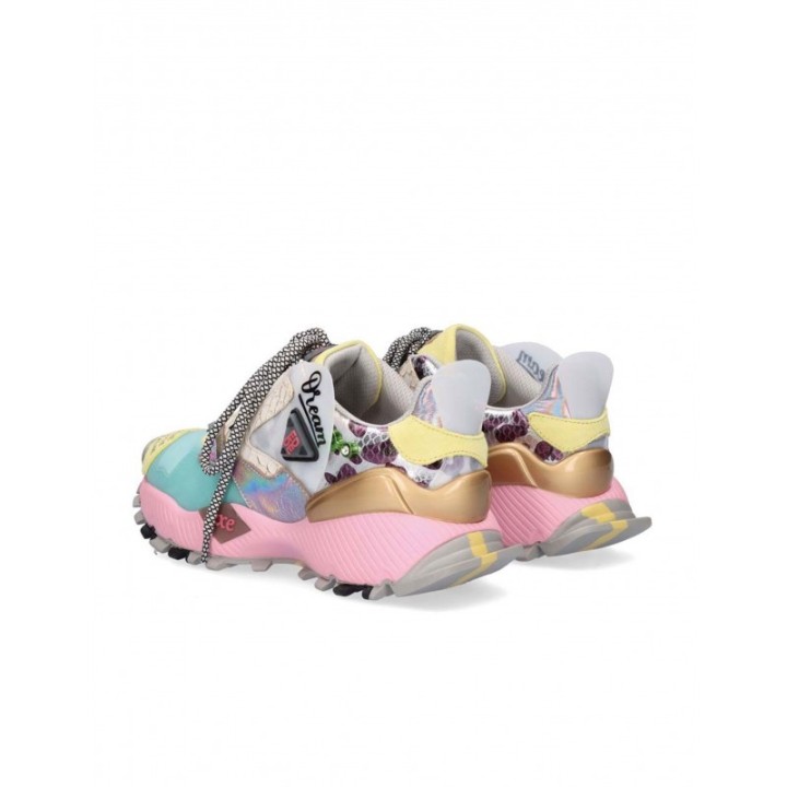 Zapatillas Plataforma Colores Pastel EXE