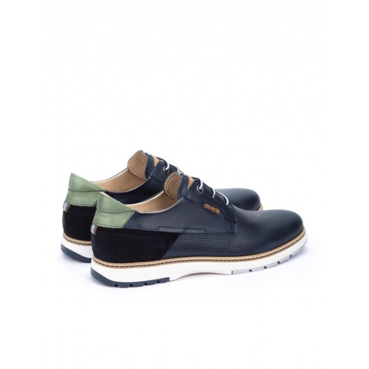 Zapatos Blucher Piel PIKOLINOS Azules