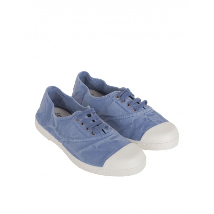 Zapatillas Lona Puntera Azules NATURAL WORLD