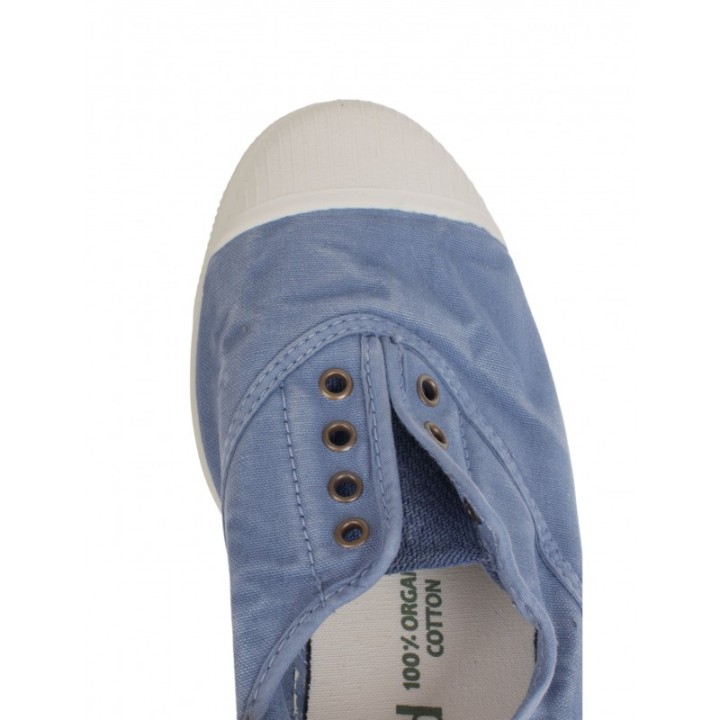 Zapatillas Lona Puntera Azules NATURAL WORLD