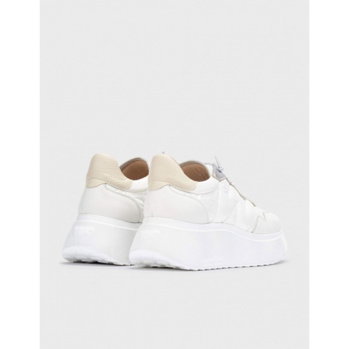 Zapatillas Blancas Plataforma WONDERS