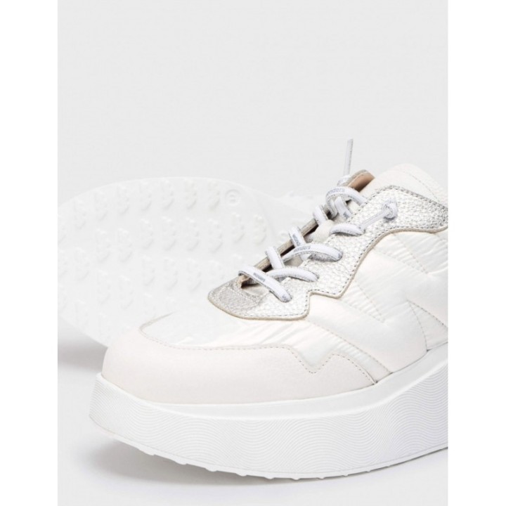 Zapatillas Blancas Plataforma WONDERS