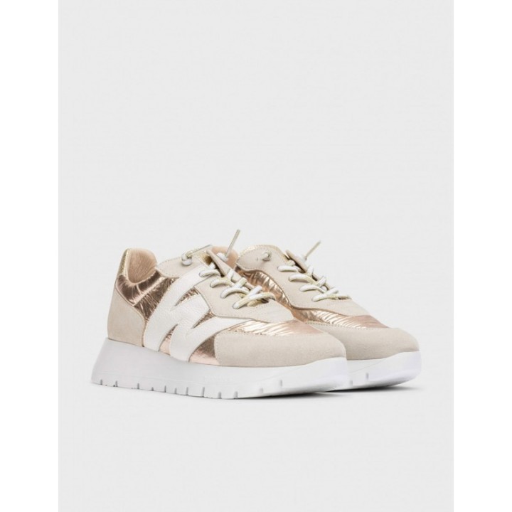 Zapatillas Metalizadas Plataforma WONDERS