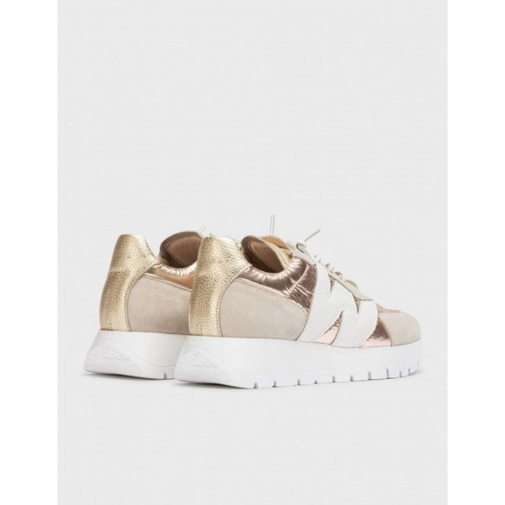 Zapatillas Metalizadas Plataforma WONDERS