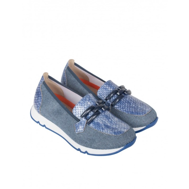 Mocasines Deportivos Azules DOCTOR CUTILLAS