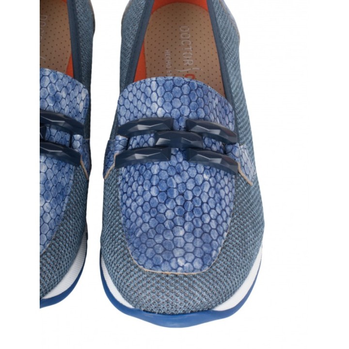 Mocasines Deportivos Azules DOCTOR CUTILLAS