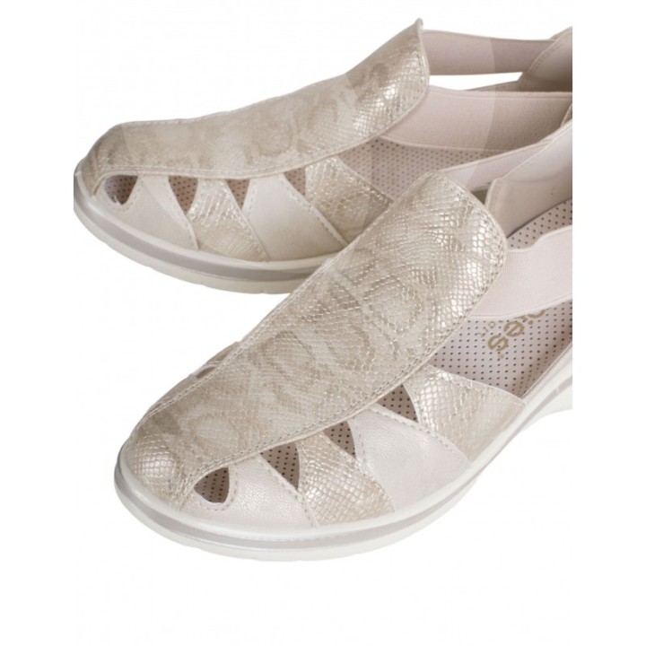 Sandalias Cerradas Elasticos AMARPIES