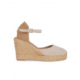 Alpargatas Cuna Alta Beige PERA LIMONERA