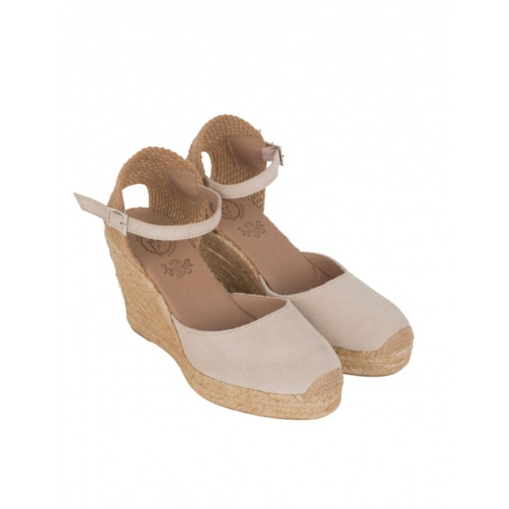 Alpargatas Cuna Alta Beige PERA LIMONERA