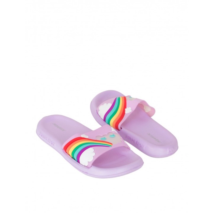 Chanclas Originales Arcoiris Lila