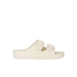 Chancla Hebillas Beige