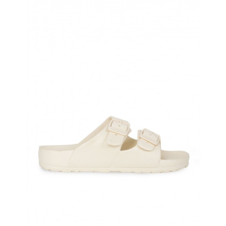 Chancla Hebillas Beige