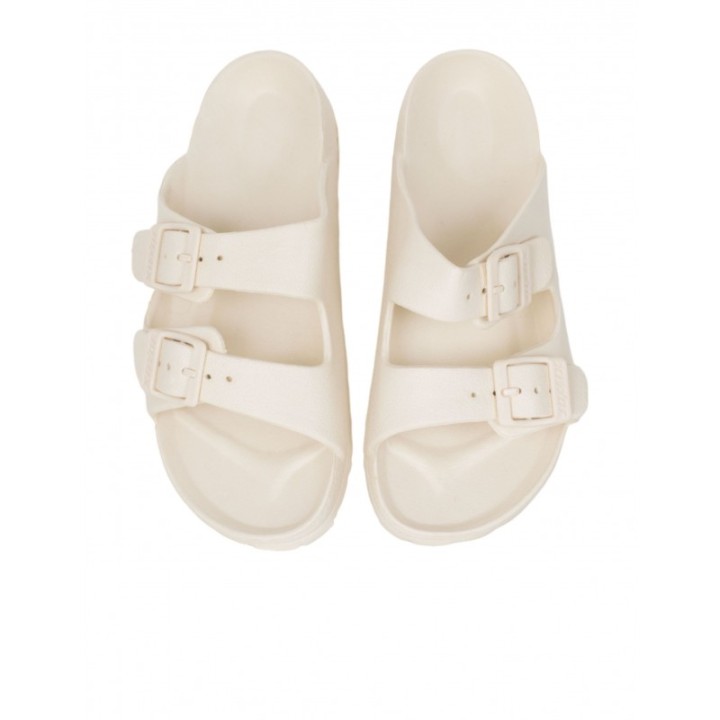 Chancla Hebillas Beige