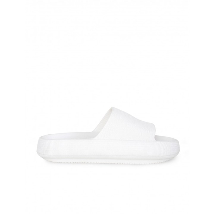 Chanclas Pala Plataforma Blancas