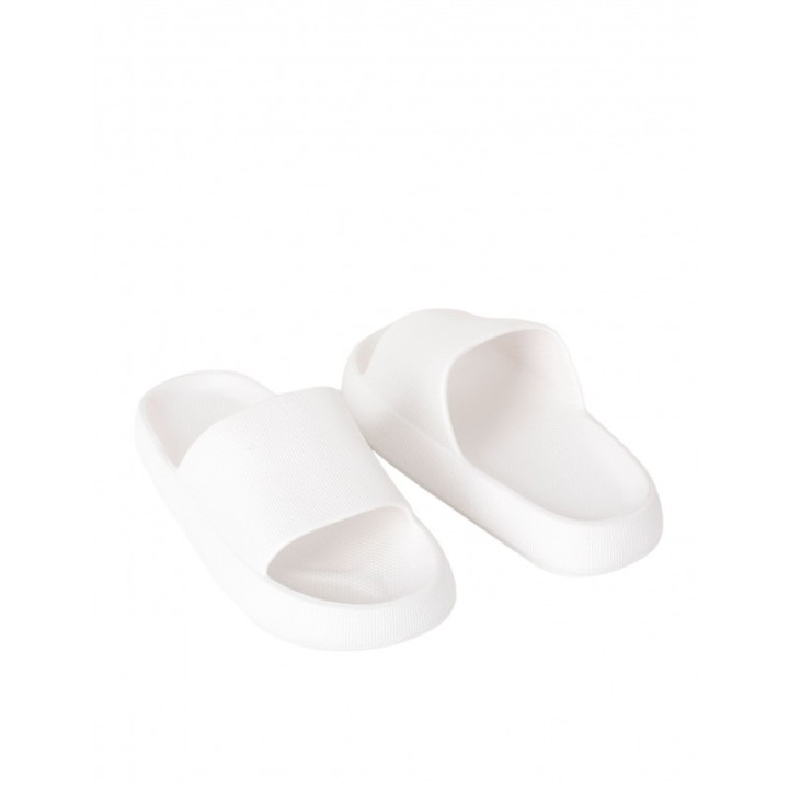 Chanclas Pala Plataforma Blancas