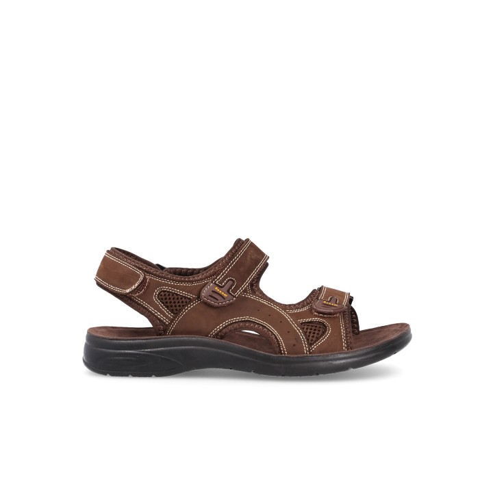 Sandalias Trekking Piel Marron Hombre PAREDES