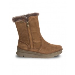 Botas Impermeables Marrones Cremallera