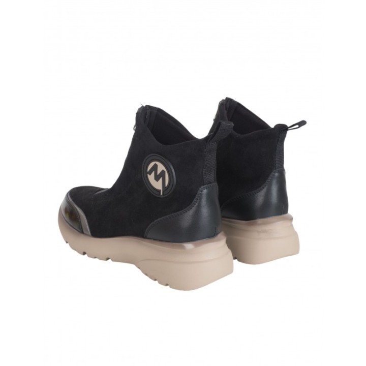 Botines Deportivos Impermeables Negro