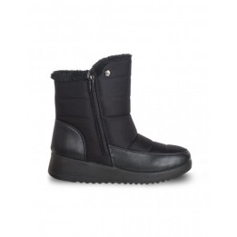 Botas Pelo Acolchadas Negras AMARPIES