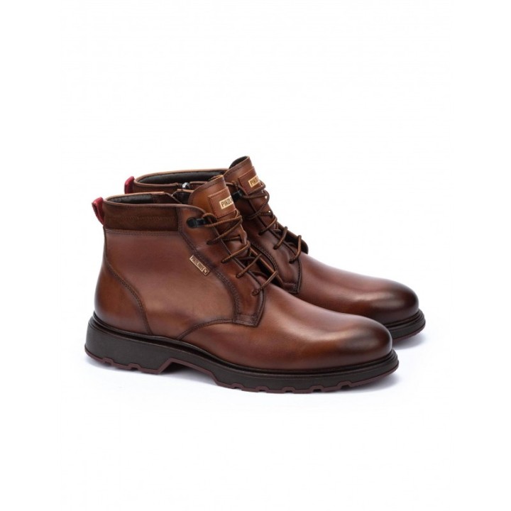 PIKOLINOS Botines Cordones Marron Cuero