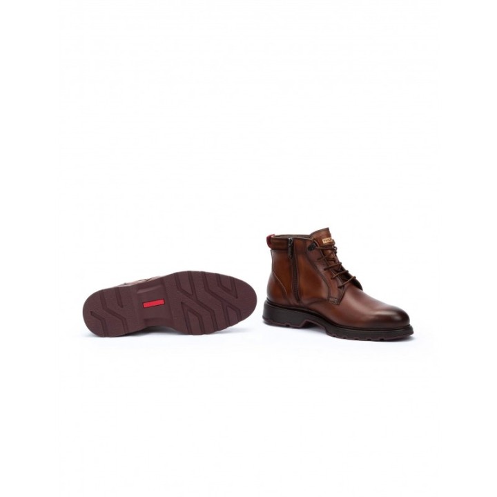 PIKOLINOS Botines Cordones Marron Cuero